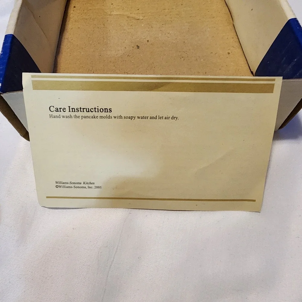 Circus‎ Pancake Molds Seal Lion Elephant Non-Stick 2001 Original Box